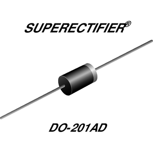 Vishay-RGP25M-E3/54 Rectifiers Diode Switching 1KV 2.5A 2-Pin Case C-16 T/R