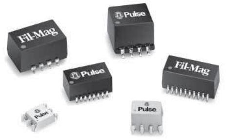 Pulse Electronics Corporation-PE-67531 Gleichtakt-Drosseln Common Mode Chokes Dual 140uH 47dB 0.6Ohm DCR Thru-Hole Tube