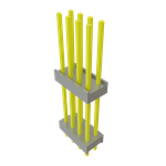 Conn Board Stacker HDR 8 POS 2.54mm Solder ST Top Entry Thru-Hole Bulk