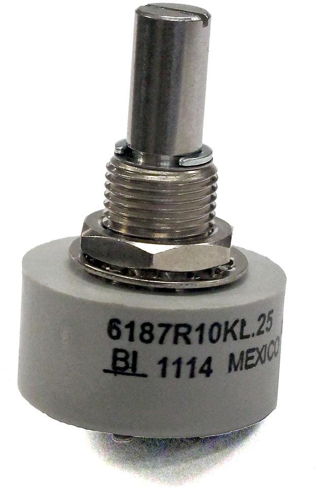 TT Electronics / BI Technologies-6187R50KL1.0ST | Precision Potentiometers The 6180 series of precision potentiometers offer high accuracy and reliability, long life and overall better sensing capabilities