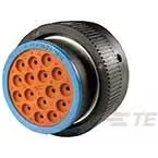 TE Connectivity-HDP26-24-16SE Steckverbinder, rund Conn Circular SKT 16 POS Crimp ST Cable Mount 16 Terminal 1 Port Tray