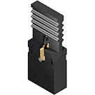 On-Shore Technology, Inc-EDJ4G0 Derivaciones y puentes del conector Conn Jumper F 2 POS 2.54mm ST