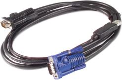 American Power Conversion-AP5261 Audio/Video Kabelsortiment Cable Assembly Audio/Video 7.62m 15 POS High Density D-Sub to USB Type A