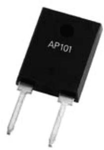 Ohmite-AP101 12R J Foro singolo fissato al resistore Res Thick Film 12 Ohm 5% 3.5/100W ±100ppm/°C TO-247 RDL Tube