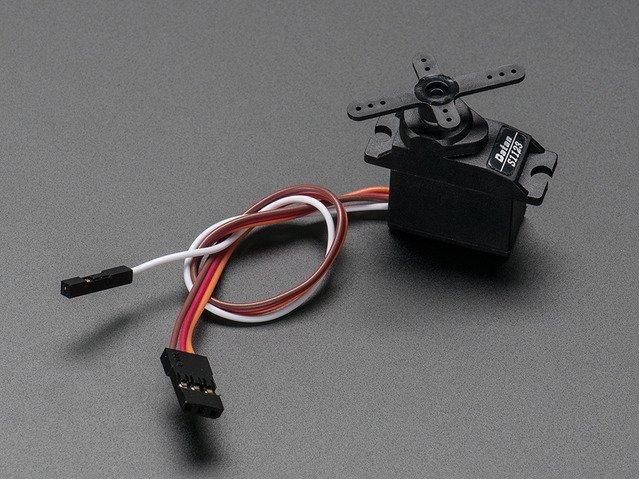 Adafruit Industries-1449 Servomotori Servo Motors DC Motor 6VDC 0.157N.m 1Shaft
