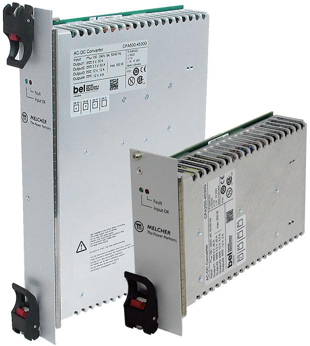 Bel Power Solutions-CPA500-4530G AC-DC-Spannungsversorgung AC/DC Power Supply Quad-OUT 5V/3.3V/12V/-12V 50A/60A/12A/4A 500W 47-Pin