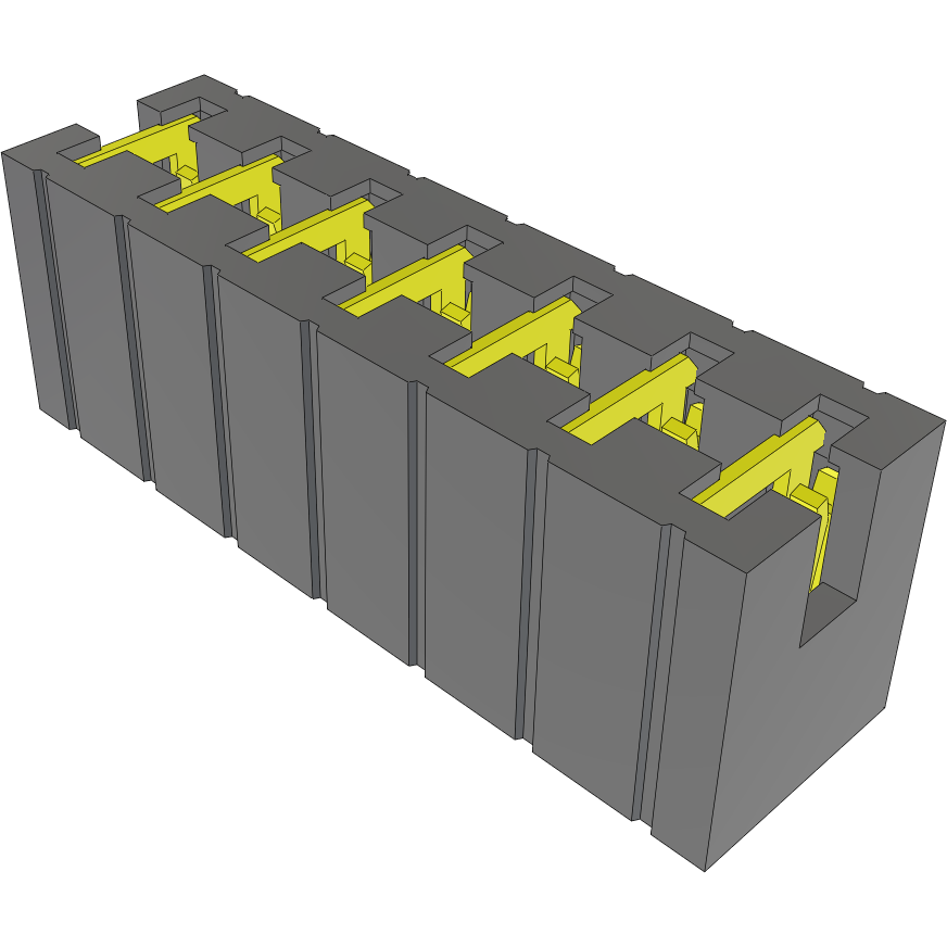 Samtec-MNT-107-BK-G Connector Jumpers and Shunts Conn Shunt F 14 POS 2.54mm ST Bulk