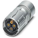 Conn M17 Circular SKT 4 POS Crimp ST Cable Mount 4 Terminal 1 Port