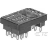 TE Connectivity-27E637 Relay Sockets Relay Accessories Polyester Relay Socket for Industrial Relay