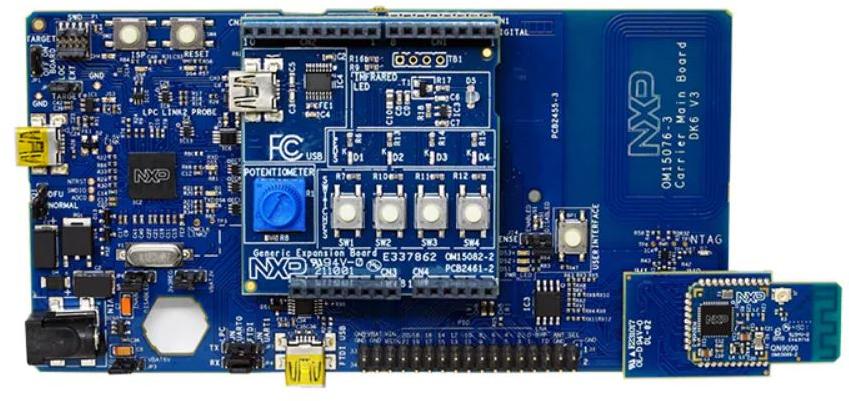 NXP Semiconductors-QN9090-DK006 RF/Drahtlos-Entwicklungsplatinen und Kits QN9030/QN9090 Bluetooth Development Board