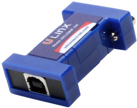 Advantech-485USB9F-2W Interface Modules USB to RS-232 Mini Converter Serial Interface