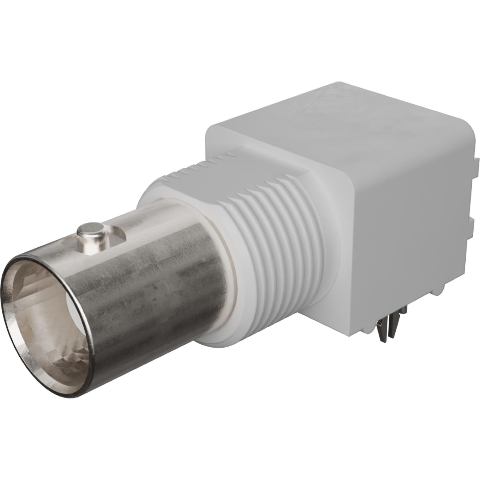 Molex-0731000131 Connector RF Conn BNC 0Hz to 2GHz 50Ohm Solder RA Thru-Hole RCP Gold Tray