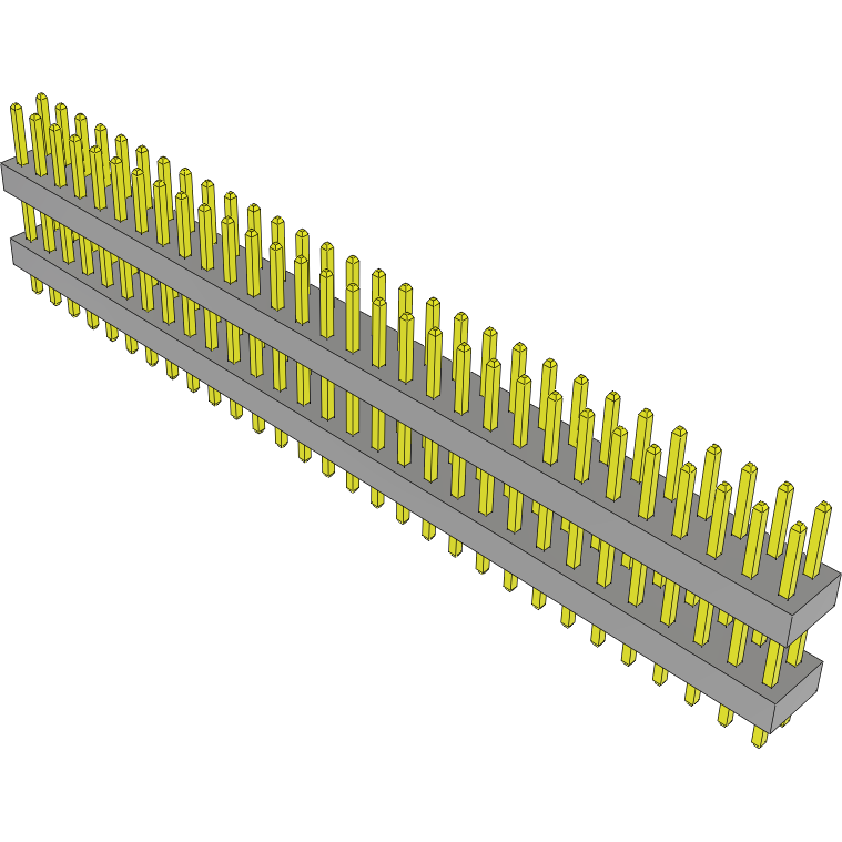 Samtec-TW-30-04-G-D-300-090 Steckverbinderleisten und Leiterplattenbuchsen Conn Board Stacker HDR 60 POS 2mm Solder ST Top Entry Thru-Hole Bulk