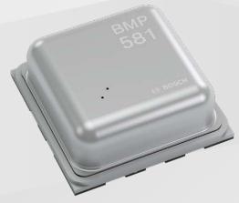Bosch Sensortec GmbH-BMP581 Drucksensor für die Leiterplattenmontage Board Mount Pressure Sensor 30kPa to 125kPa Barometric 10-Pin LGA