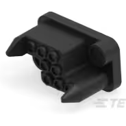 TE Connectivity-213499-1 Connector Rectangular Conn Rectangular SKT 8 POS 8mm ST Panel Mount Package