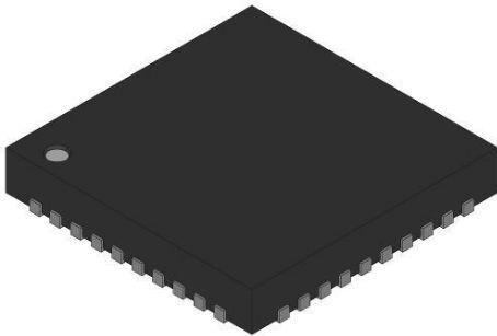 NXP Semiconductors-ADC1010S080HN/C1,5 A/D-W 1-Channel Single ADC Pipelined 80Msps 10-bit Parallel/LVDS Medical 40-Pin HVQFN EP Tray