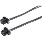 Cable Assembly Discrete Wire 0.5m 24AWG Dura-Clik TPA to Dura-Clik TPA 2 to 2 POS F-F Crimp/Compression DuraClik Bag
