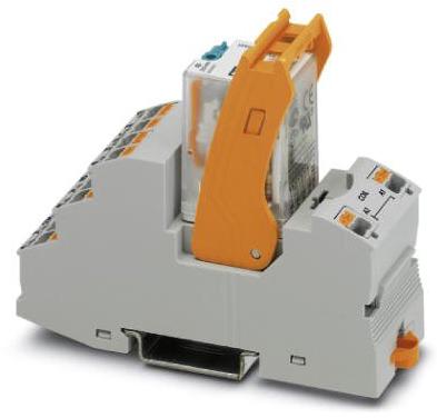 PHOENIX CONTACT-2903308 Autres relais Electromechanical Relay 24VDC 571.42Ohm 6A 4PDT(31x75x96)mm DIN Rail Module Relay