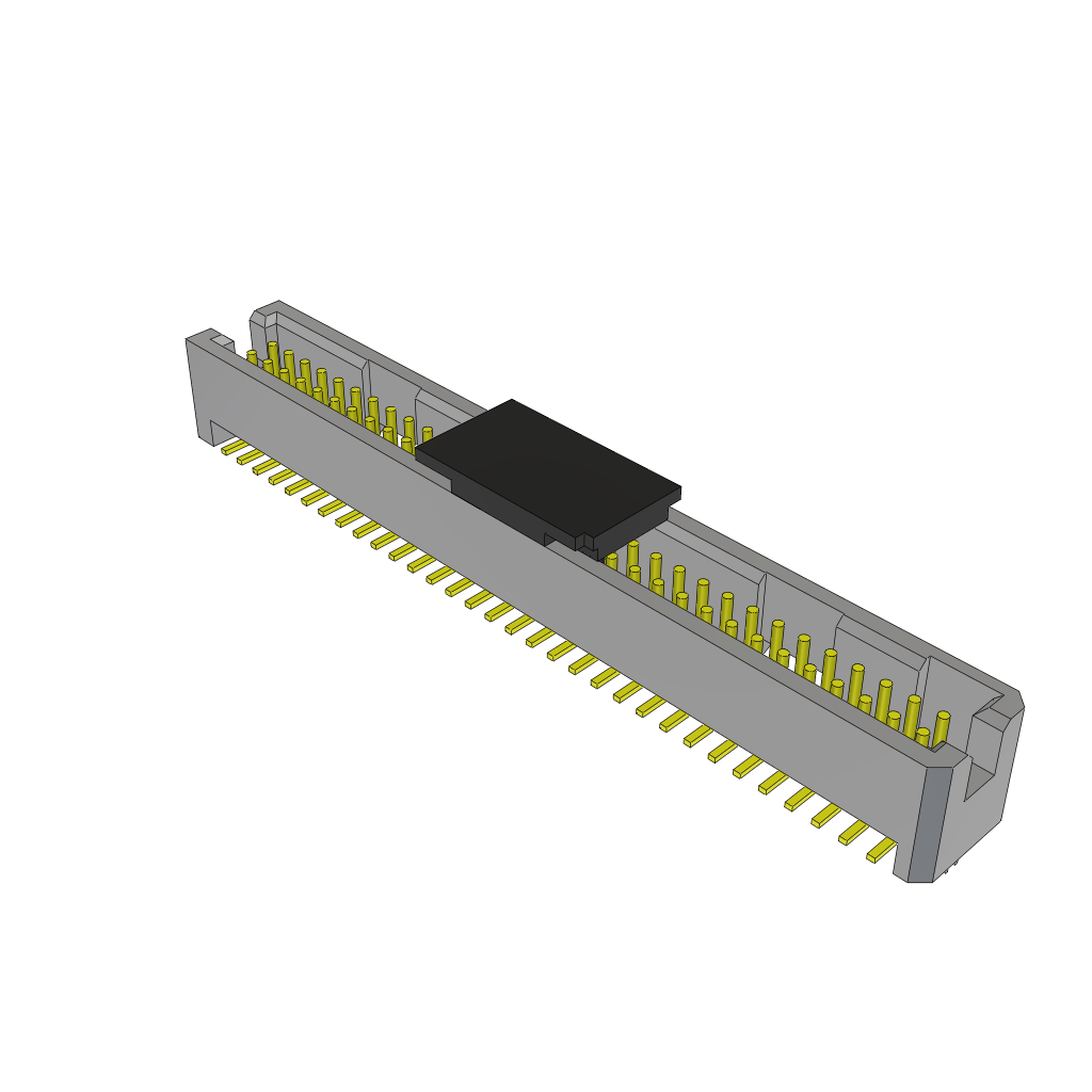 Samtec-TFML-132-02-S-D-LC-P-TR Cabezales del conector y receptáculos PCB Conn Shrouded Header (4 Sides) HDR 64 POS 1.27mm Solder ST Top Entry SMD TIGER EYE™ T/R