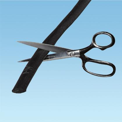 Panduit-SE50PSC-CR0 Kabelzubehör Cable Accessories Braided Expandable Sleeving Polyethylene Terephthalate Black