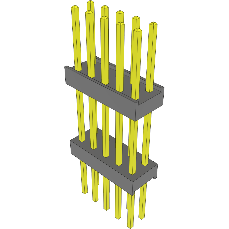 Samtec-EW-05-13-L-D-580 Steckverbinderleisten und Leiterplattenbuchsen Conn Board Stacker HDR 10 POS 2.54mm Solder ST Top Entry Thru-Hole Bulk