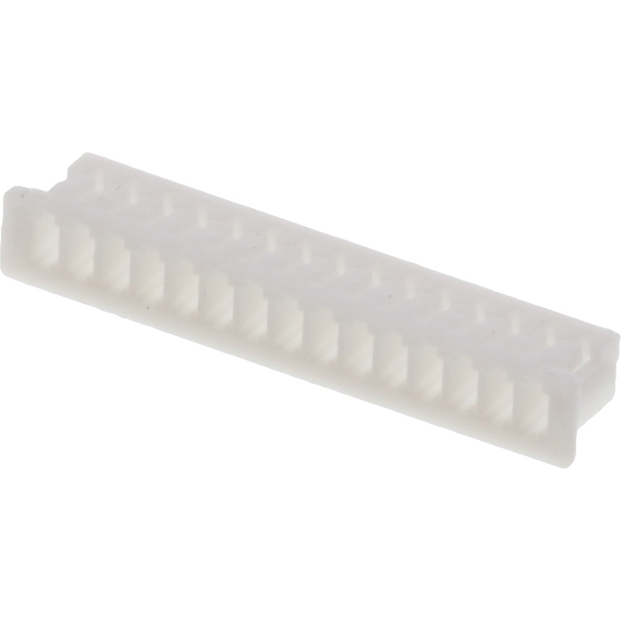 Molex-51021-1500 Connector Discrete Wire Housing Conn Housing RCP 15 POS 1.25mm Crimp ST Cable Mount Natural PicoBlade™ Bag