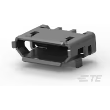 TE Connectivity-2013499-1 Connector USB Conn Micro USB 2.0 Type B RCP 5 POS 0.65mm Solder RA SMD 5 Terminal 1 Port T/R