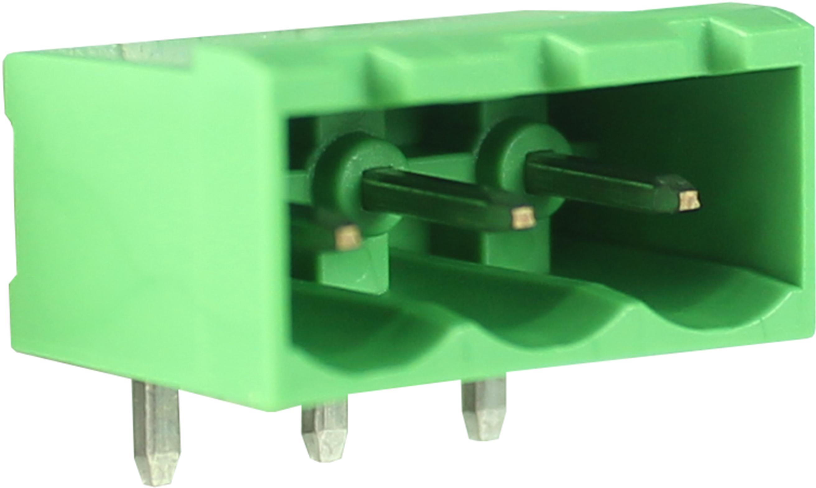 CamdenBoss Ltd-CTB9358/3 Steckverbinderleisten und Leiterplattenbuchsen Conn Shrouded Header (4 Sides) HDR 3 POS 5.08mm Solder RA Side Entry Thru-Hole