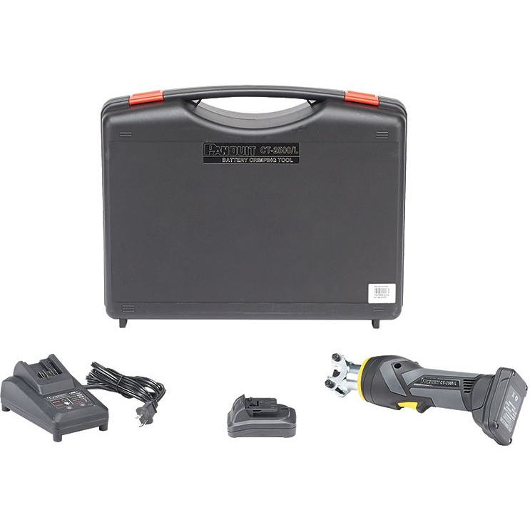 Panduit-CT-2500/L Tools Other Die-Type, Lithium Ion Battery Powered Hydraulic, 1.7 Ton, In-line, Crimping Tool