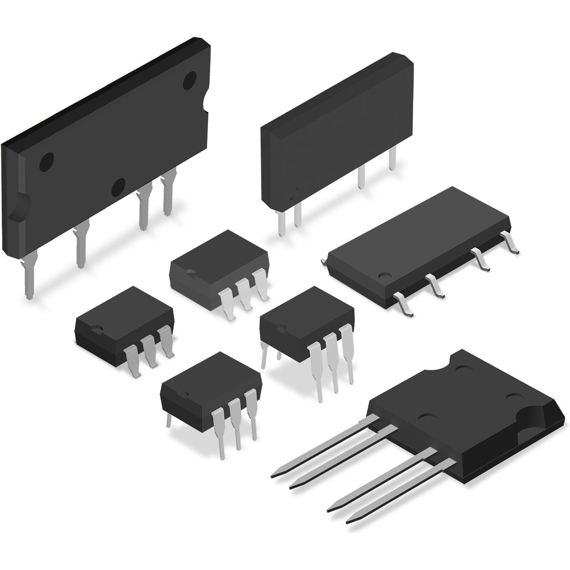 Littelfuse-CPC1998J Halbleiterrelais Solid State Relay 50mA 1.5V DC-IN 50A 800V AC-OUT 4-Pin i4-PAC Tube
