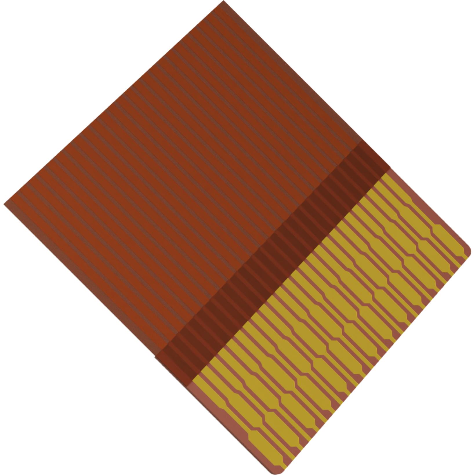 Molex-15015-1025 Flachband Kabelbaugruppen Cable Assembly 0.254m 0.3mm 25 to 25 POS FFC Jumper to FFC Jumper M-M Premo-Flex™FFC Jumper Bag