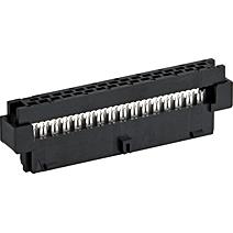 Molex-87568-2093 Connector Headers and PCB Receptacles Conn IDC Connector F 20 POS 2mm IDT RA Cable Mount Milli-Grid Tray