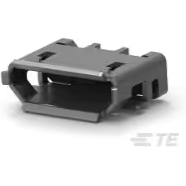 TE Connectivity-1981568-1 Connector USB Conn Micro USB 2.0 Type B RCP 5 POS 0.65mm Solder RA SMD 5 Terminal 1 Port T/R