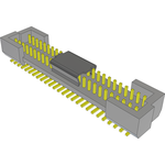 Conn Shrouded Header HDR 51 POS 1mm Solder ST SMD TIGER CLAW™ T/R