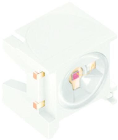 ams OSRAM-LR B6SP-CADB-1-1 LED LED Uni-Color Red 2-Pin PLCC T/R