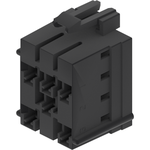 Conn Housing F 6 POS Crimp ST Cable Mount Black