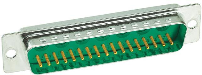HARTING-09695117247 Steckverbinder, D-Sub Conn D-Sub M 17Signal/7Cavity POS Solder Cup ST Panel Mount 17 Terminal 1 Port