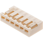 Molex-350230005 Einzeladersteckverbinder, Gehäuse Conn Housing F 5 POS 2mm Crimp ST Cable Mount Natural Bag