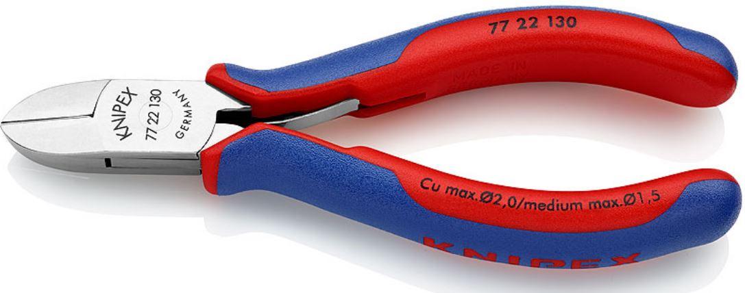 KNIPEX TOOLS LP-77 22 130 Pliers Hardware Tools, Electronics Diagonal Cutter Plier-Comfort Grip