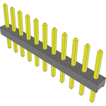 Conn Unshrouded Header HDR 11 POS 2mm Solder ST Top Entry Thru-Hole Bulk