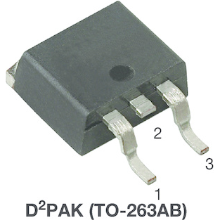 Vishay-VS-18TQ045SHM3 Rectifiers Diode Schottky 45V 18A 3-Pin(2+Tab) D2PAK Automotive AEC-Q101