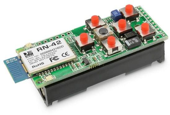 Microchip Technology-RN-42-HID-RD1 RF/Drahtlos-Entwicklungsplatinen und Kits RN-42 Bluetooth Reference Design Board
