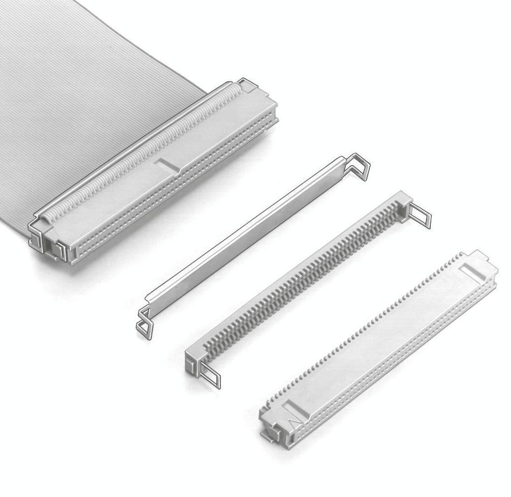 3M-82080-6006-RB Steckverbinderleisten und Leiterplattenbuchsen Conn IDC Connector SKT 80 POS 1.27mm IDT RA Cable Mount