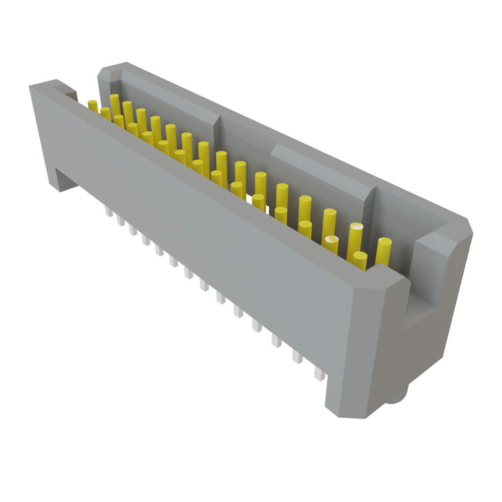 Samtec-TFML-115-01-L-D-A Connector Headers and PCB Receptacles Conn Shrouded Header (4 Sides) HDR 30 POS 1.27mm Solder ST Top Entry Thru-Hole TIGER EYE™ Tube