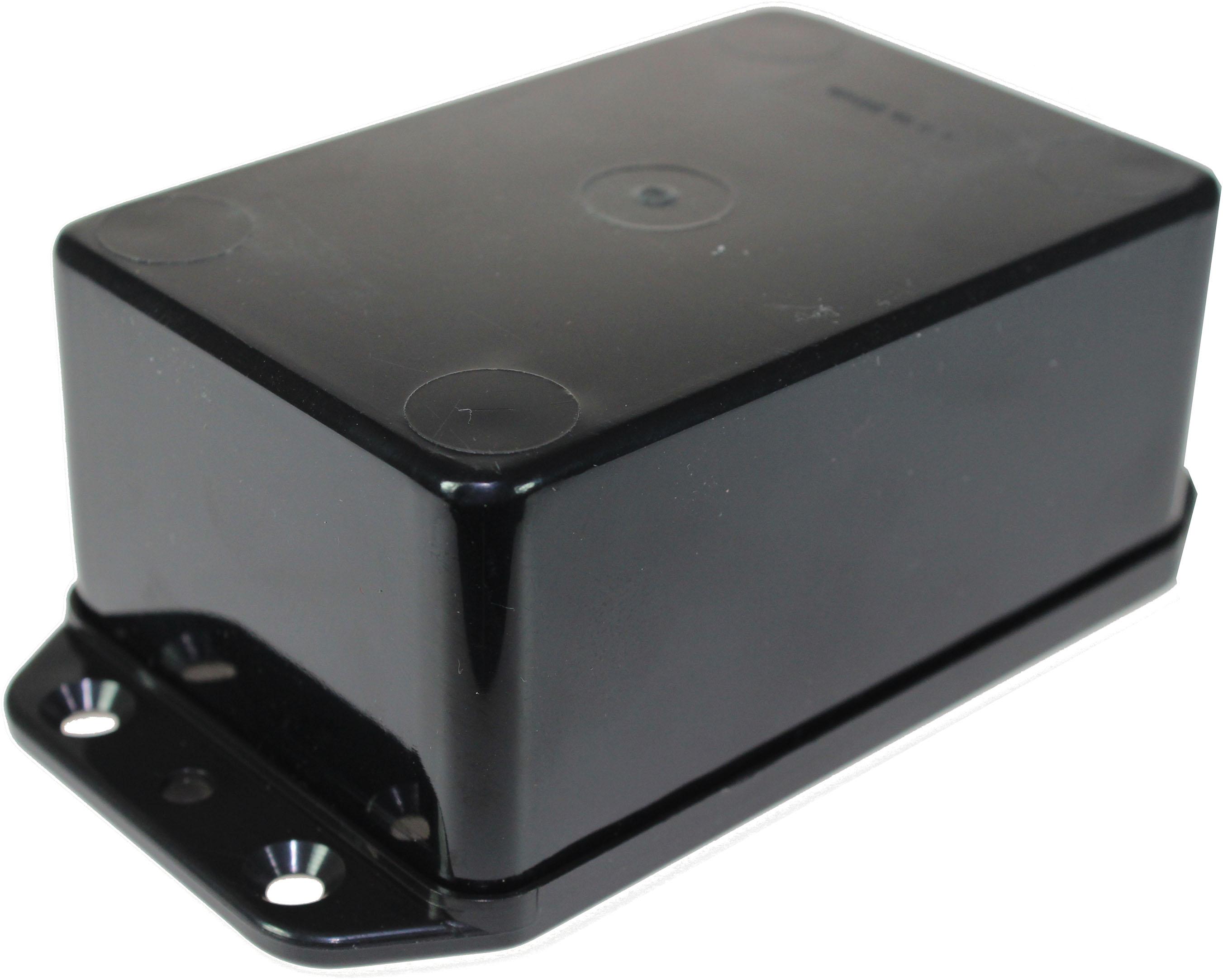 CamdenBoss Ltd-BIM2002/IP-BLK Kästen, Gehäuse und Gestelle Black Acrylonitrile Butadiene Styrene Flange Mount Universal Enclosure