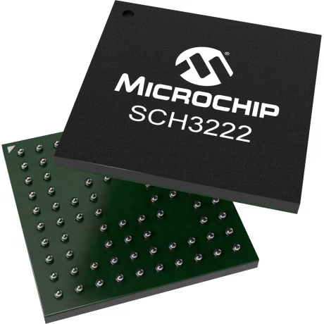 Microchip Technology-SCH3222-SX Contrôleur E/S I/O Controller LPC Controller 84-Pin WFBGA Tray
