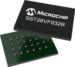 Microchip Technology-SST26VF032BT-104V/TD Flash Flash Serial (SPI, Dual SPI, Quad SPI) 3.3V 32M-bit 8-Pin WDFN EP