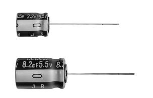 Nichicon-UJB0L222TPD Kondensator, Aluminium Cap Aluminum Lytic 2200uF 5.5V -10% to 50% (10 X 12.5mm) Radial 5mm 1000h 85°C Bulk