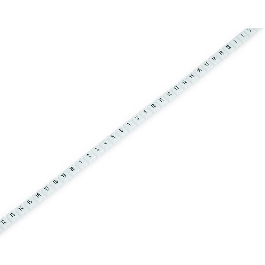 WAGO-2009-145/000-024 Steckverbinderzubehör Connector Accessories Marker Strip Straight Violet Bag