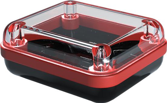 Serpac Electronic Enclosures-CX24A-CLBK-A-OR Scatole, contenitori e rack Black Polycarbonate Waterproof Pocket Enclosure with Orange Seal <h4><strong>CALIFORNIA PROPOSITION</strong> ⚠️<strong>65 WARNING</strong>⚠️</h4>